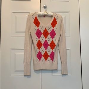 Argyle sweater